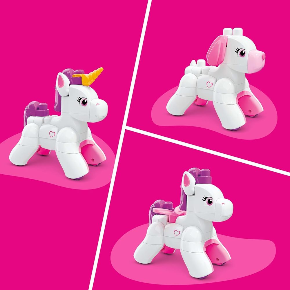 3-in-1 Build & Enchant Unicorn, 26 Pieces — view 4