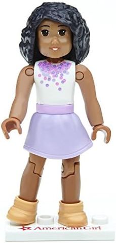 Purple Passion American Girl mini figure in purple outfit