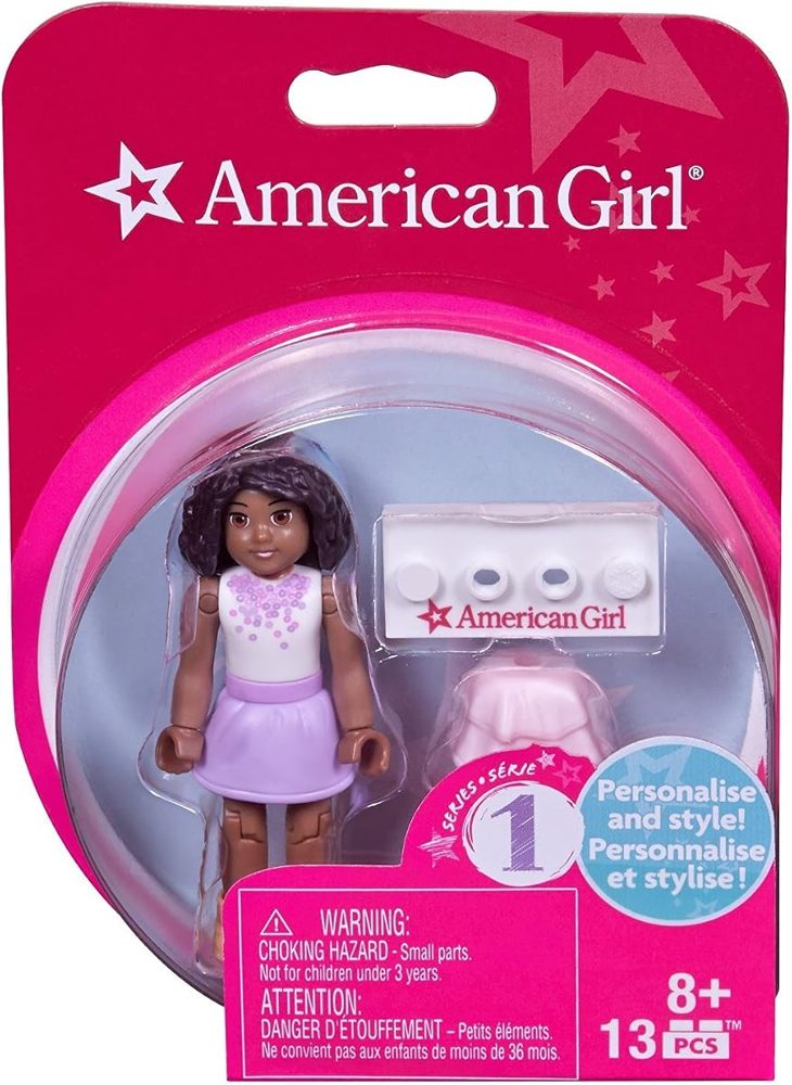 American Girl Series 1 Purple Passion Figure — view 3