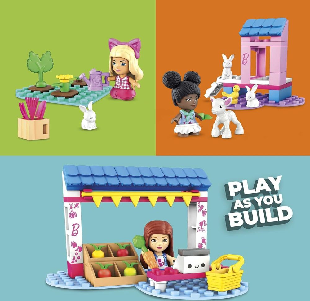 Barbie Farmer's Market Building Set — view 4