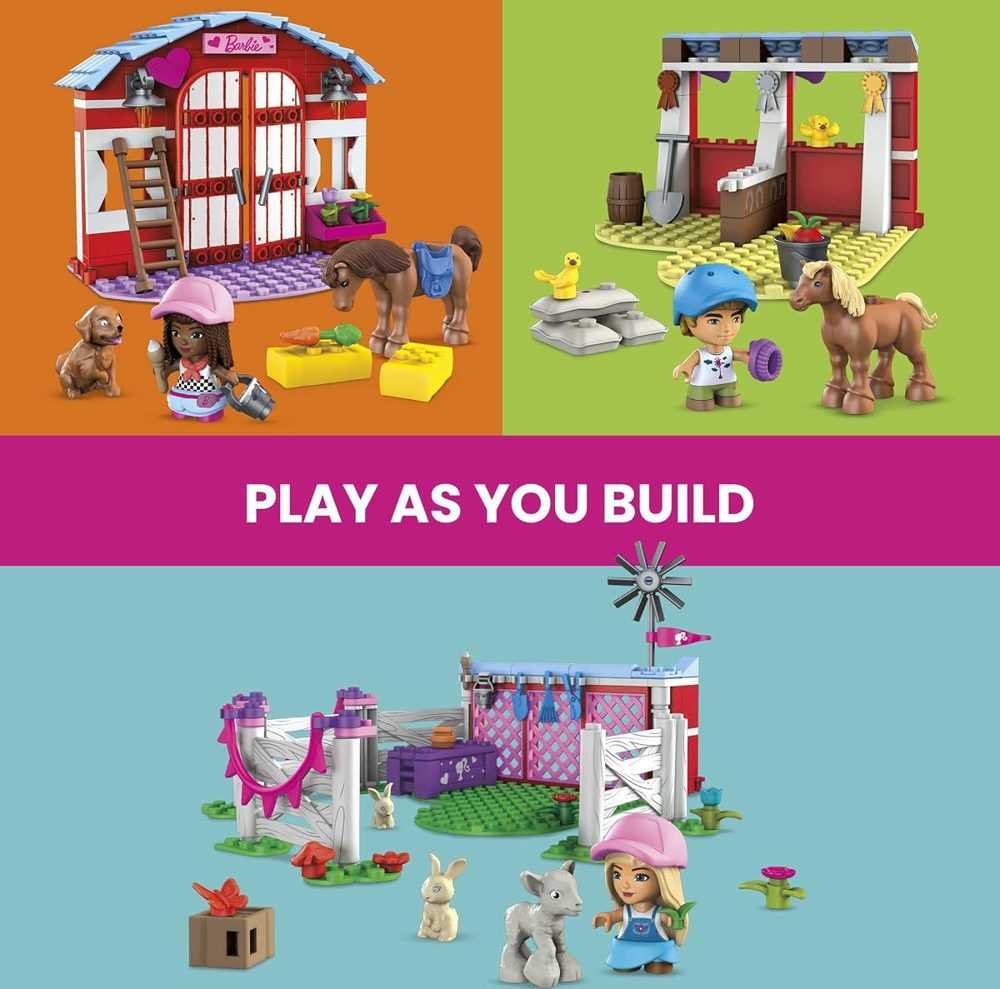 Barbie Pets Horse Stables Set — view 4