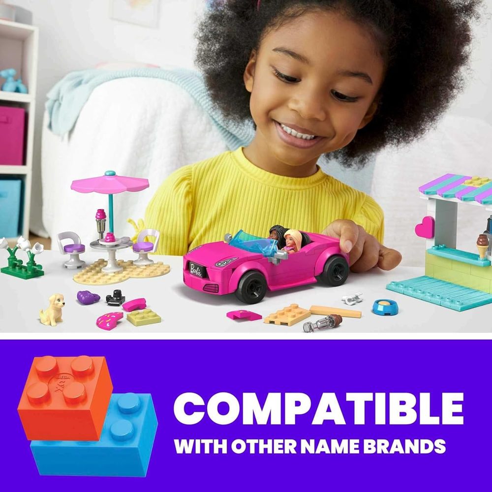 Barbie Convertible and Ice Cream Stand, 226 Pieces — view 3