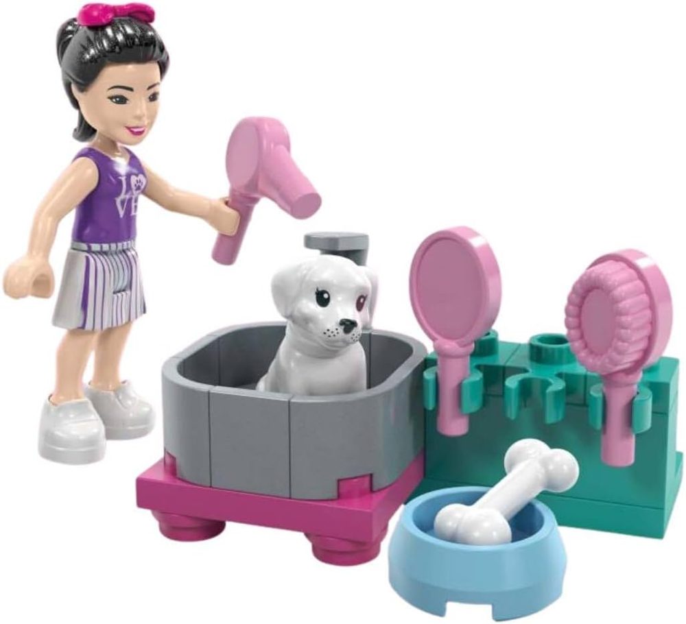 Barbie Puppy Bath Time, 30 Pieces — view 2