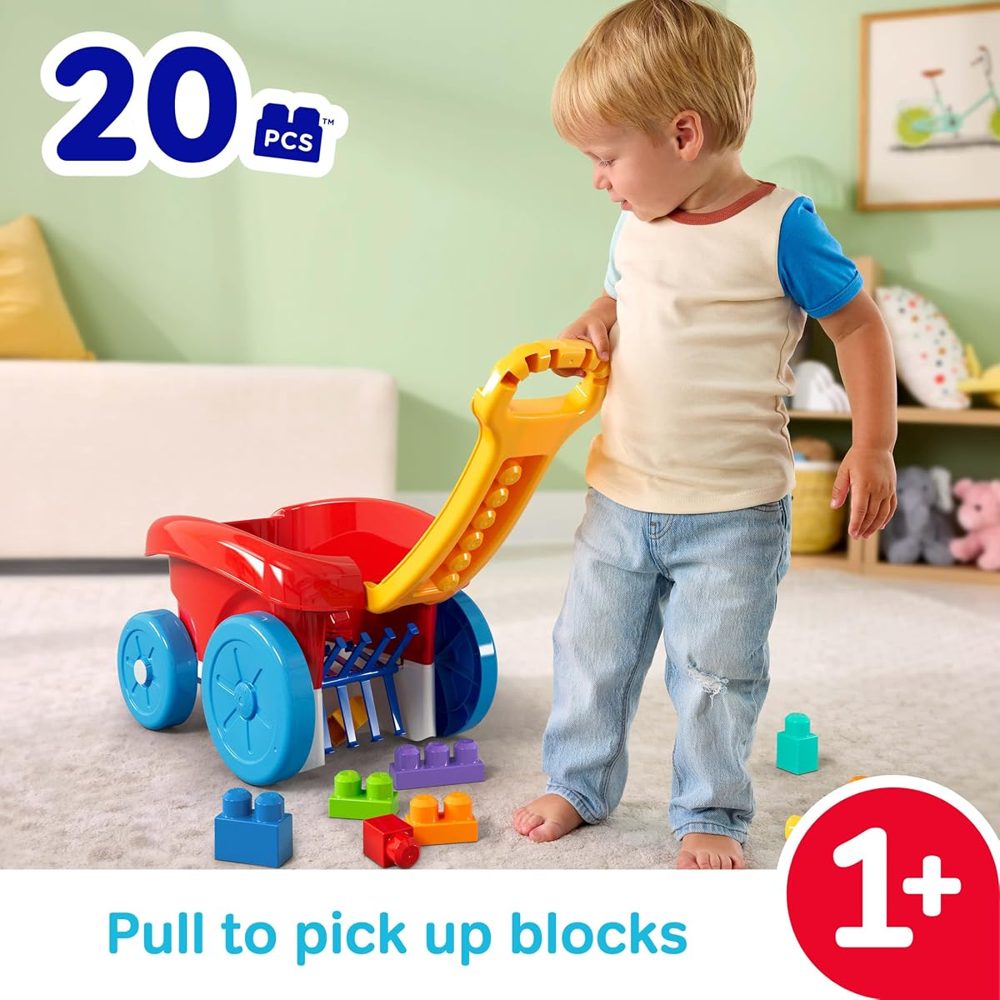 Block Scooping Wagon, 20 Pieces — view 3