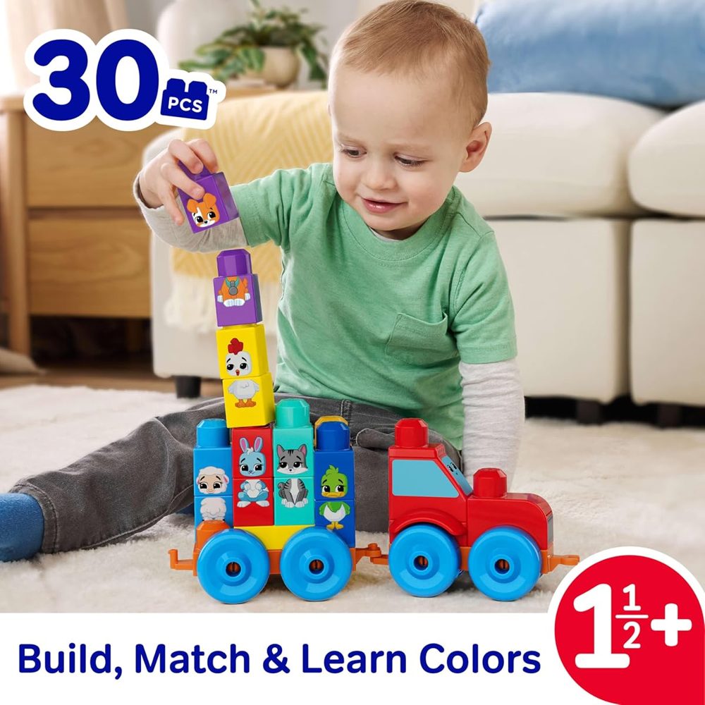 Build & Match Animal Tractor, 30 Pieces — view 3