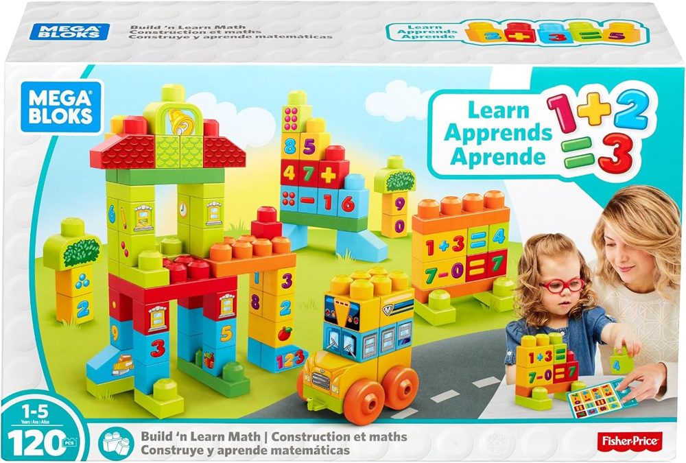 Build 'n Learn Math, 120 Blocks — view 3