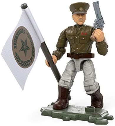 General Davis officer micro figure in WWII style uniform