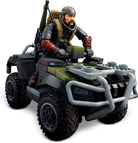 Jungle camo ATV build with Nomad soldier micro figure