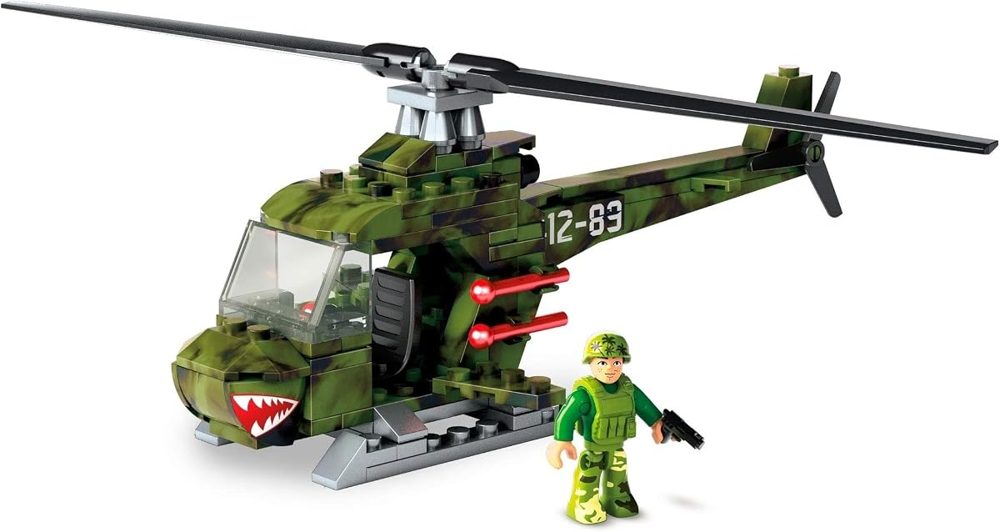 Copter Rescue Military Helicopter, 118 Pieces — view 3