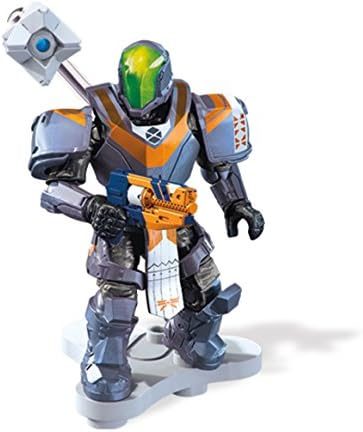 Destiny Vanguard Titan micro figure on logo stand