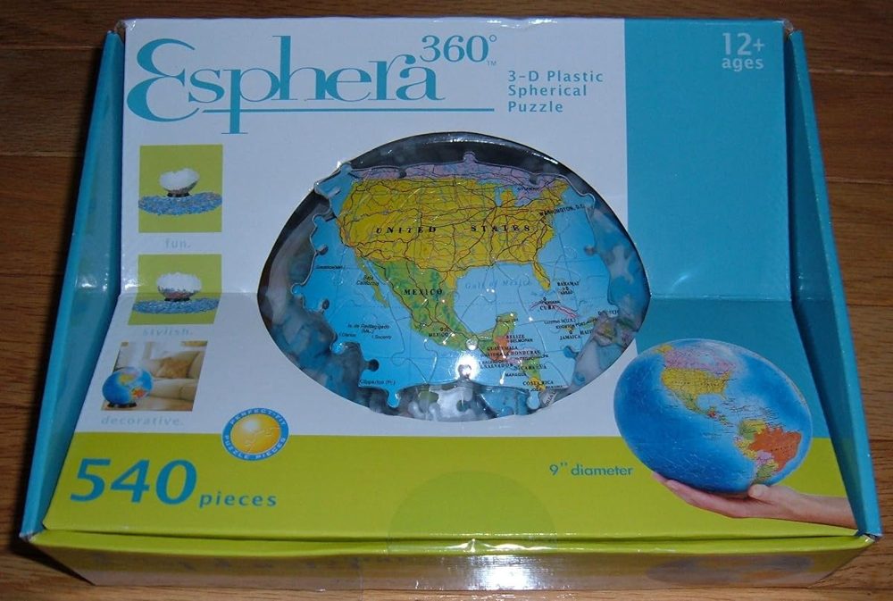 Esphera 360 Plastic Globe Puzzle, 540 Pieces — view 2