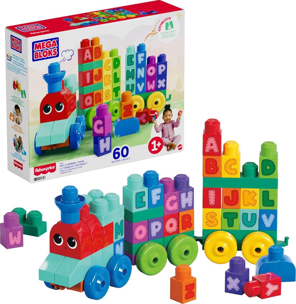 First Builders ABC Learning Train, 60 Pieces — view 2