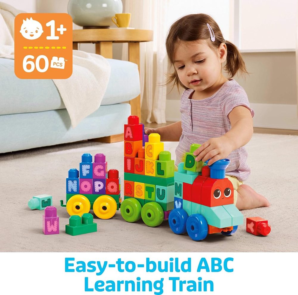 First Builders ABC Learning Train, 60 Pieces — view 3