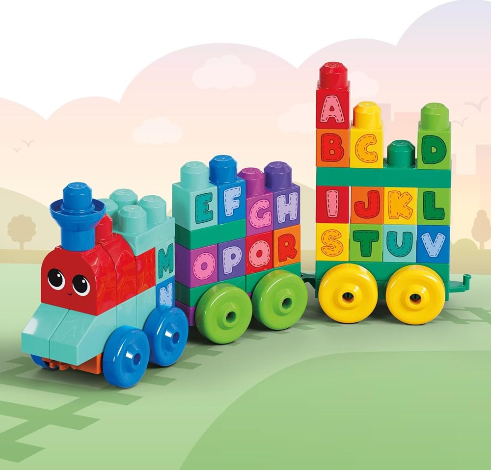 First Builders ABC Learning Train, 60 Pieces — view 4