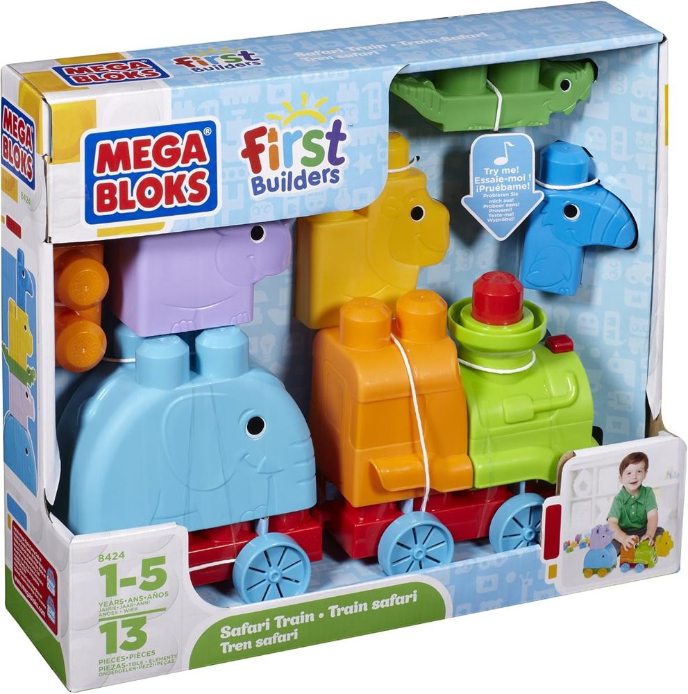 First Builders Animal Safari Train — view 2