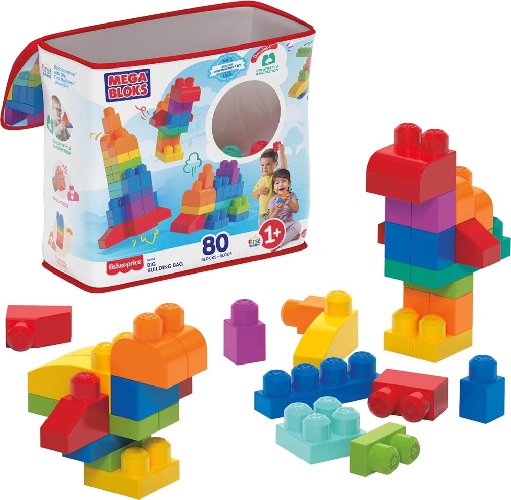 First Builders Big Building Bag, 80 Pieces — view 2