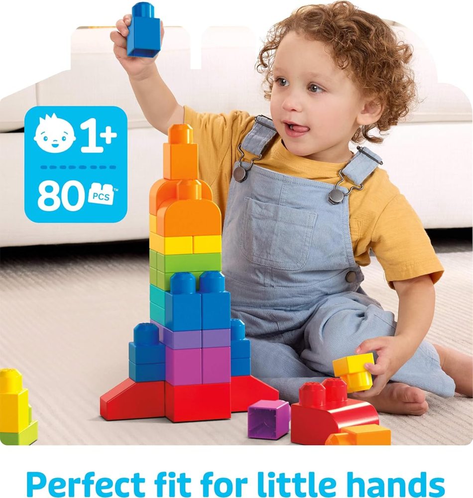 First Builders Big Building Bag, 80 Pieces — view 3