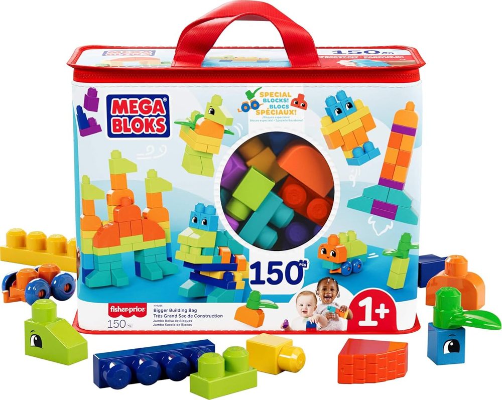 First Builders Bigger Building Bag, 150 Blocks — view 2
