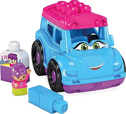 Tina tour bus toddler toy with concert stage blocks