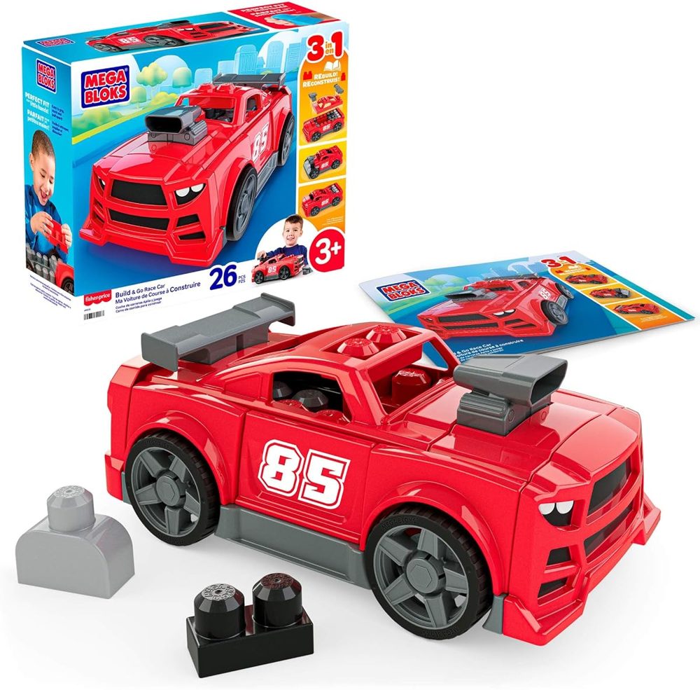 Fisher-Price 3-in-1 Build & Go Race Car — view 2