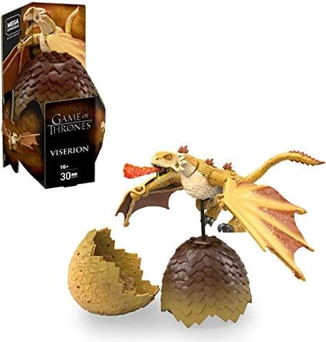 Viserion dragon brick build with Targaryen egg package