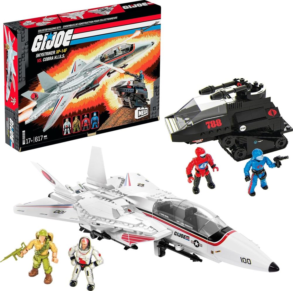 G.I. Joe Skystriker vs. Cobra H.I.S.S., 617 Pieces — view 2