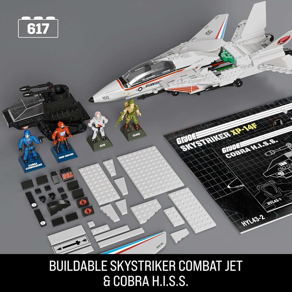 G.I. Joe Skystriker vs. Cobra H.I.S.S., 617 Pieces — view 4