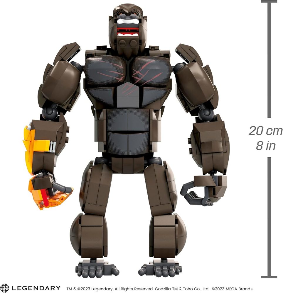 Godzilla x Kong Buildable Kong, 541 Pieces — view 3