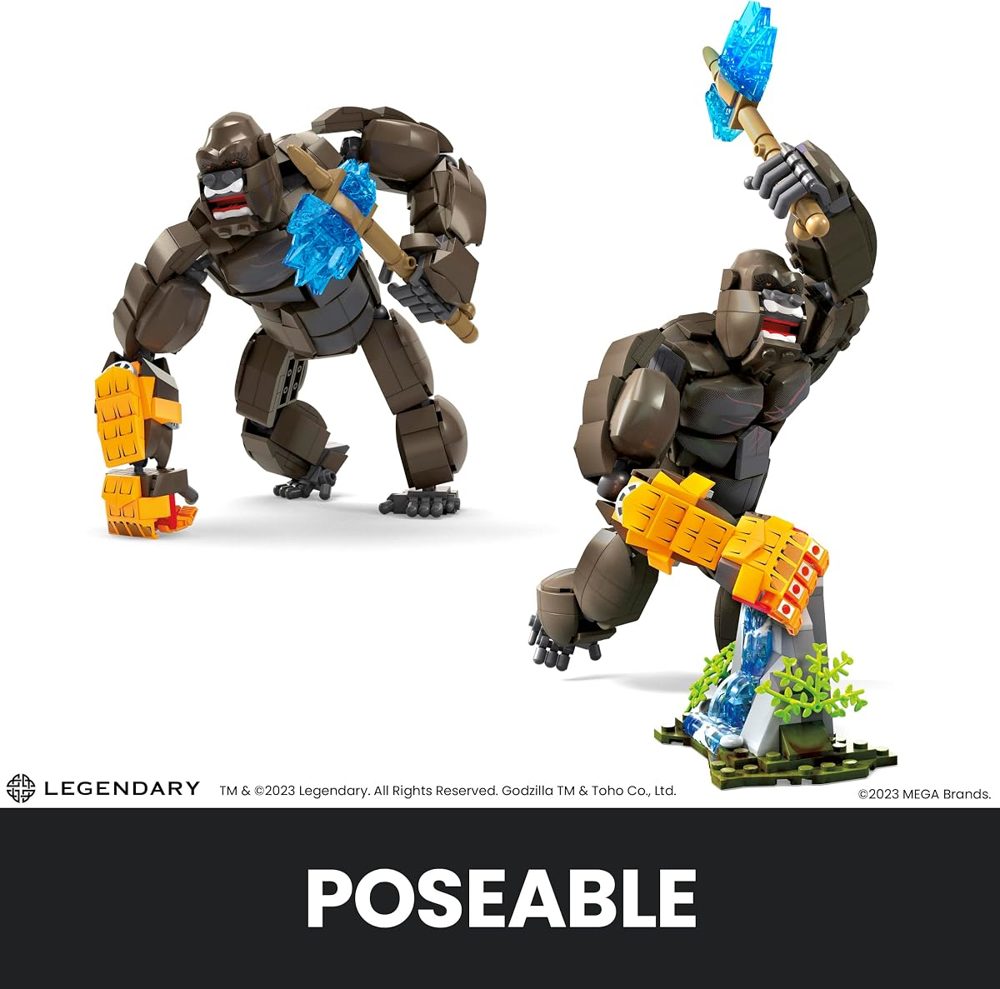 Godzilla x Kong Buildable Kong, 541 Pieces — view 5