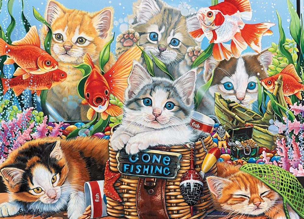 Gone Fishing Puzzle, 1000 Pieces — view 3