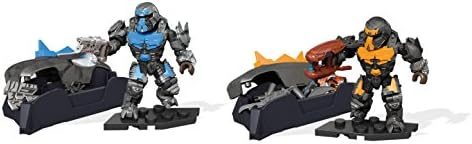 Two Halo Brutes with Gravity Hammer and weapon crates