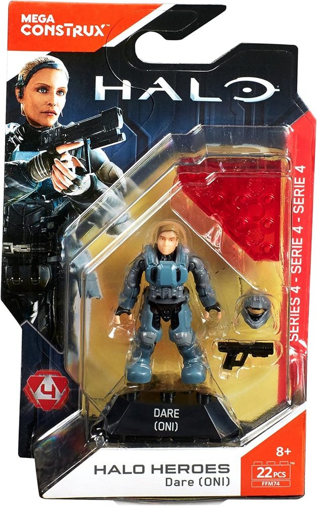 Halo Dare ONI Micro Action Figure — view 3