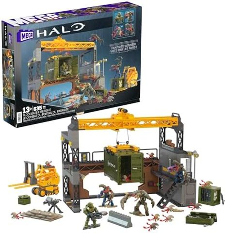 Halo Floodgate factory build with crane and forklift
