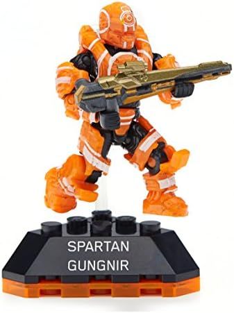Halo Heroes number six Gungnir Spartan with Light Rifle