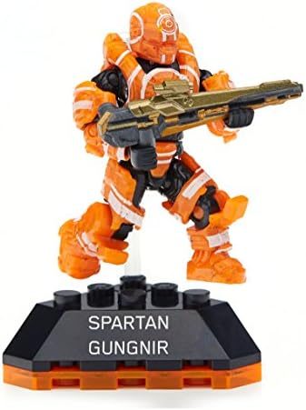 Halo Heroes number six Gungnir Spartan with Light Rifle