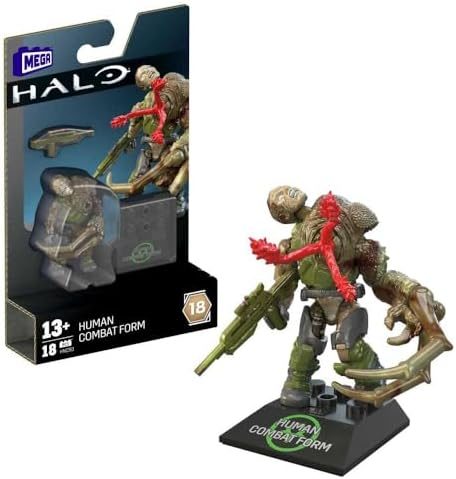 Flood Human Combat Form Halo Heroes micro figure