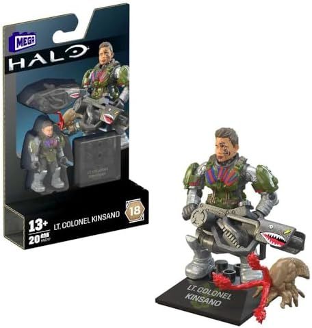 Lt. Colonel Kinsano Halo Heroes Series 18 micro figure