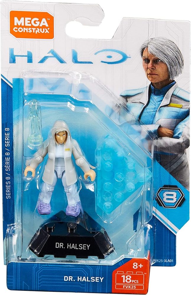 Halo Heroes Series 12 Dr. Halsey — view 2