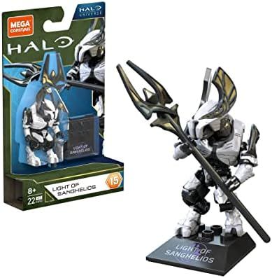 Halo Light of Sanghelios Elite figure on stand