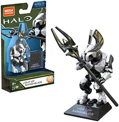 Halo Light of Sanghelios Elite figure on stand