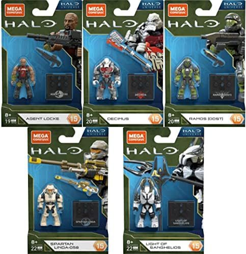 Complete Halo Heroes Series 15 five figure set