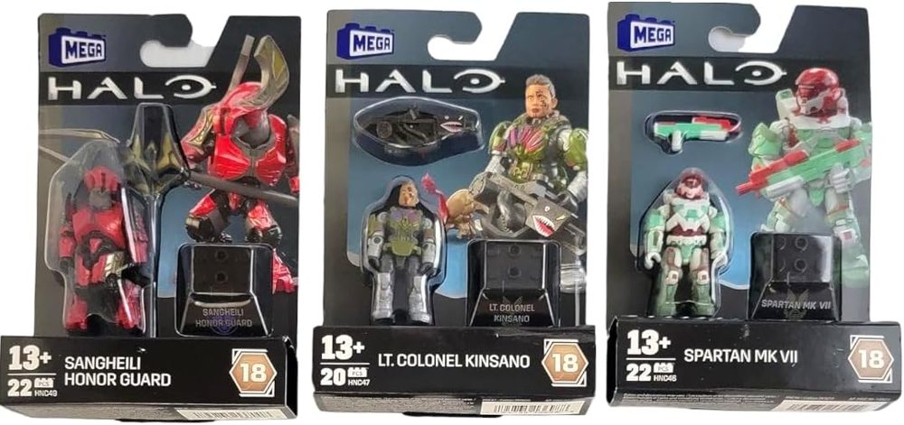 Halo Heroes Series 18 Complete 5-Figure Set — view 3