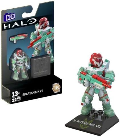 Spartan MK VII Halo Heroes micro figure