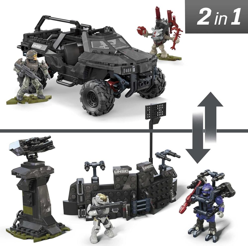 Halo Infinite UNSC Razorback Blitz, 302 Pieces — view 4