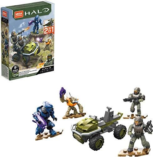 Halo Infinite Mongoose with Marines and Elite figure