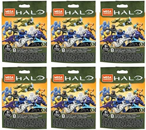 Six Halo Infinite Series 1 mystery blind bags