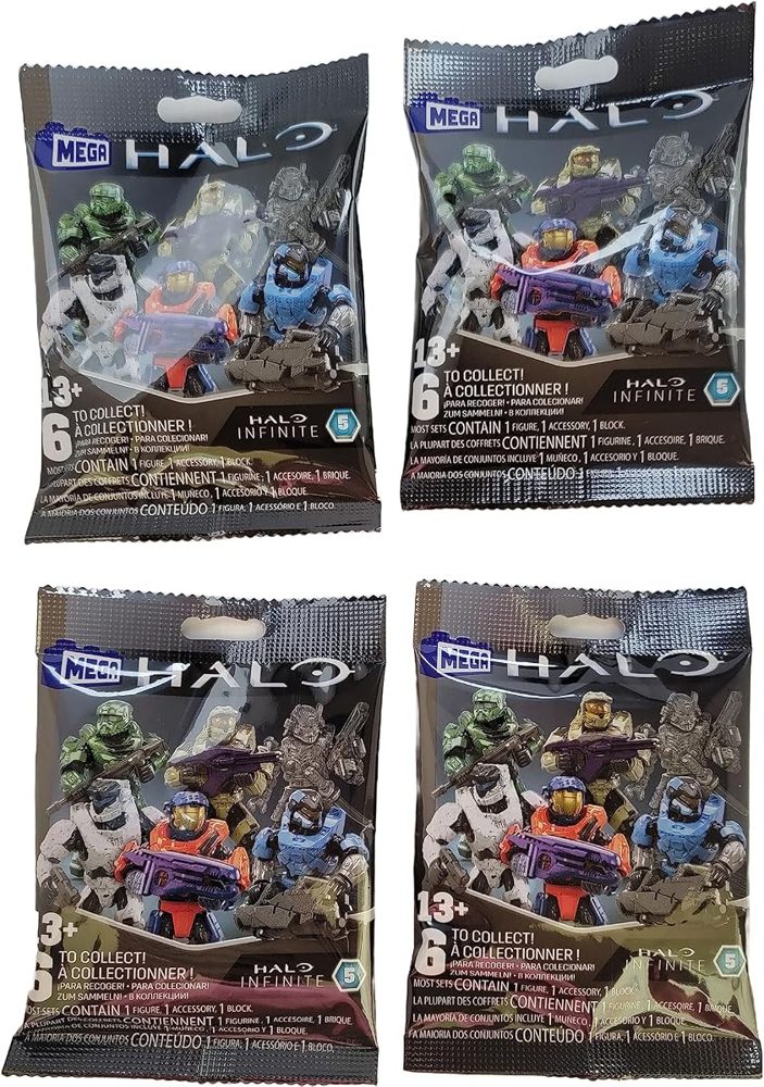 Halo Infinite Series 5 Spartans, 4 Blind Bags — view 2