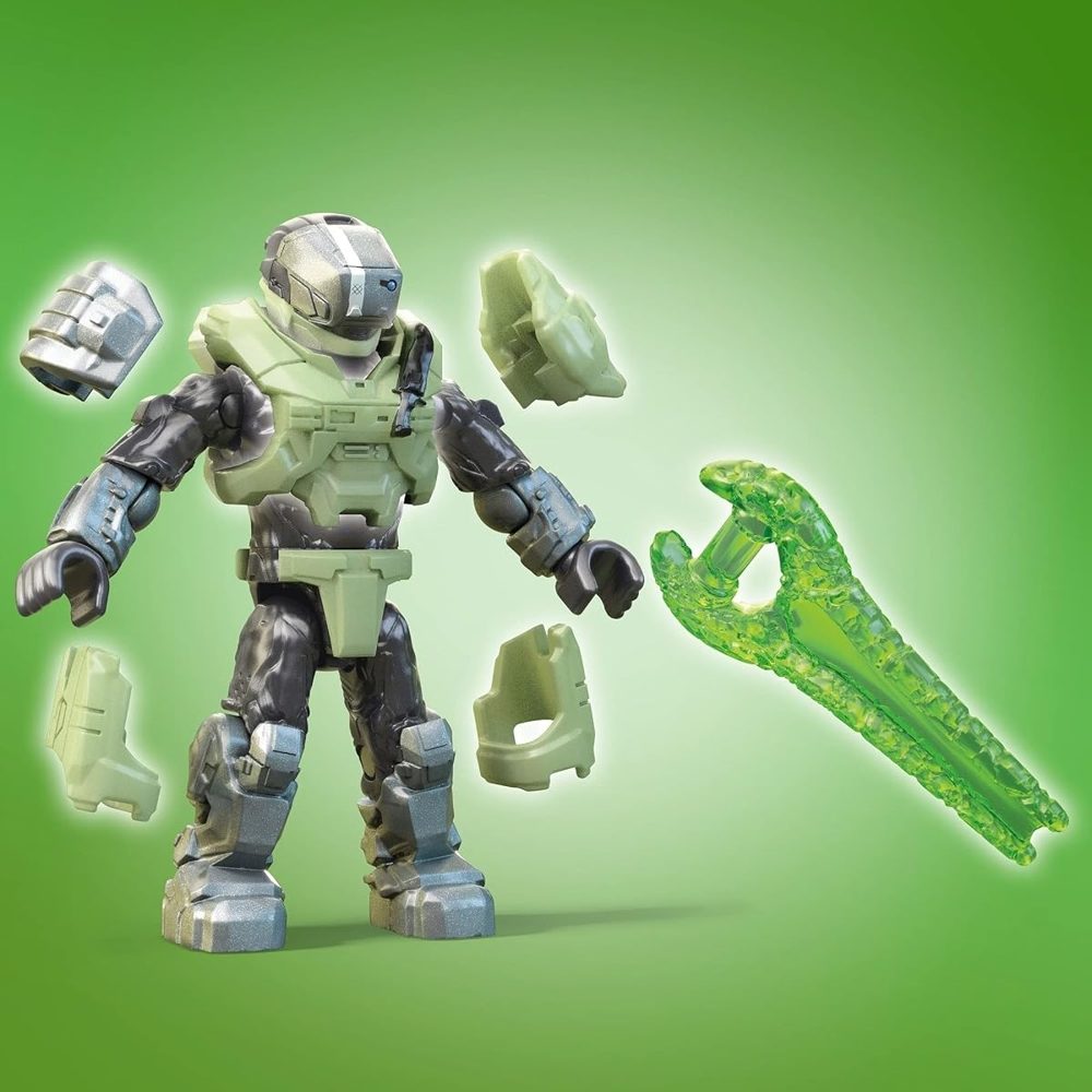 Halo Last Spartan Standing Green Helmet — view 5
