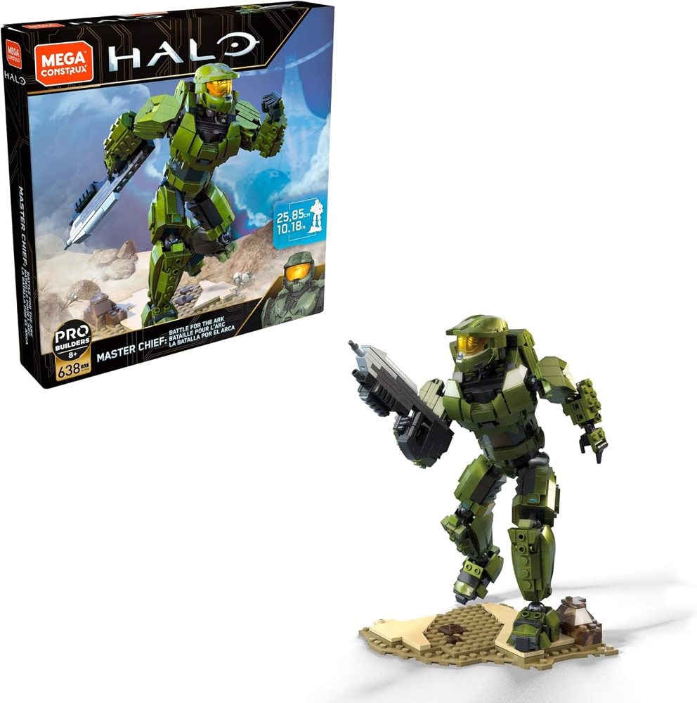 Halo Master Chief 9.5-Inch Buildable Figure — view 2