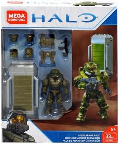 Halo Spartan with metallic green armor locker